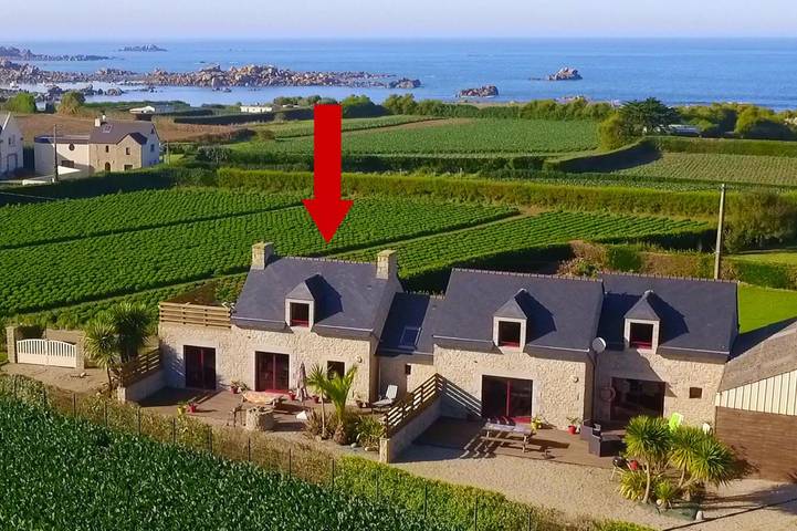 Location de vacances pour 6 personnes, avec terrasse, animaux acceptés à Cléder - 2