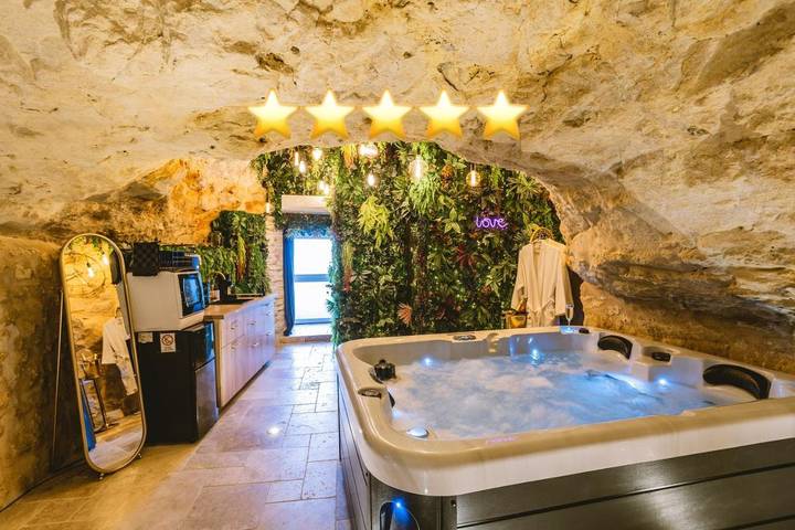 Maison de vacances pour 2 personnes, avec jacuzzi et jardin - 1