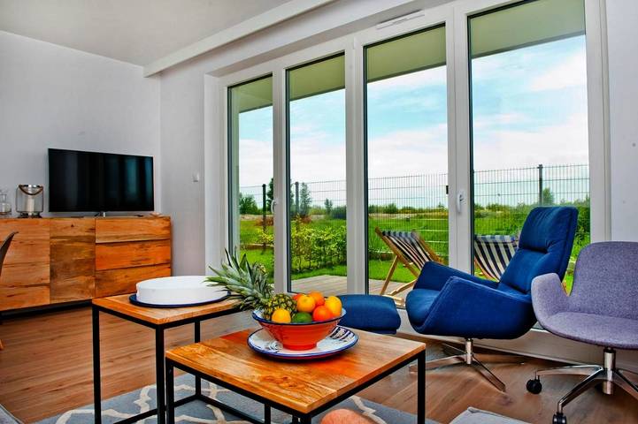 Ferienwohnung für 4 Personen, mit Garten und Ausblick in Halbinsel Hel - 4