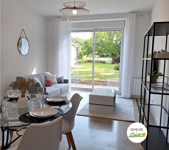 Apartamento de vacaciones para 4 personas, con jardín y vistas - 1