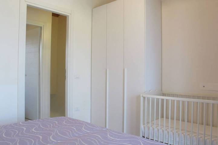 Schöne Wohnung in einem Ferienhaus für 4 Leute mit  W-Lan, Klimaanlage, TV und Terrasse in Comacchio, Ferrara Provinz