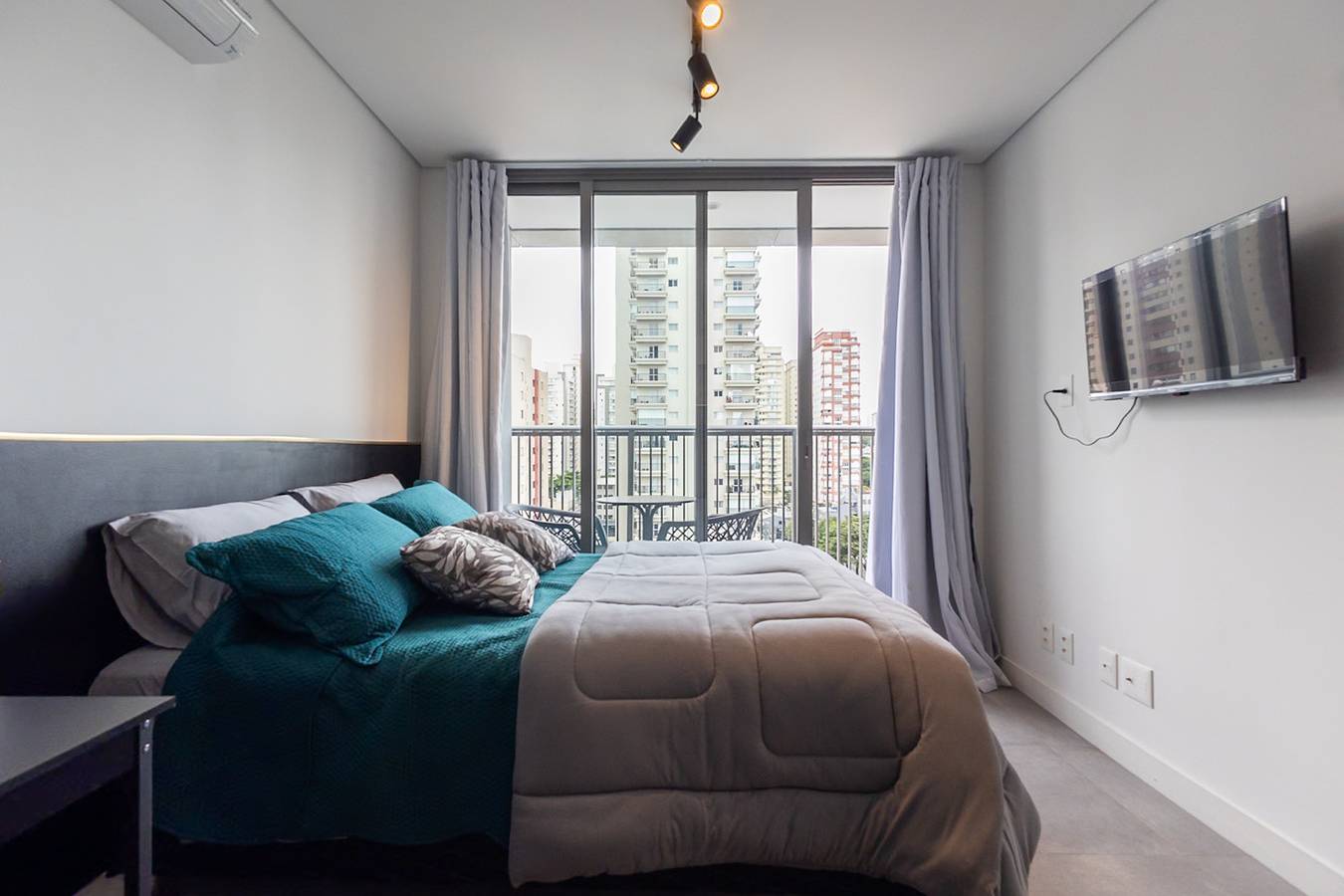 Appartement entier, Appartement de vacances pour 2 personnes avec balcon in Tatuapé, São Paulo