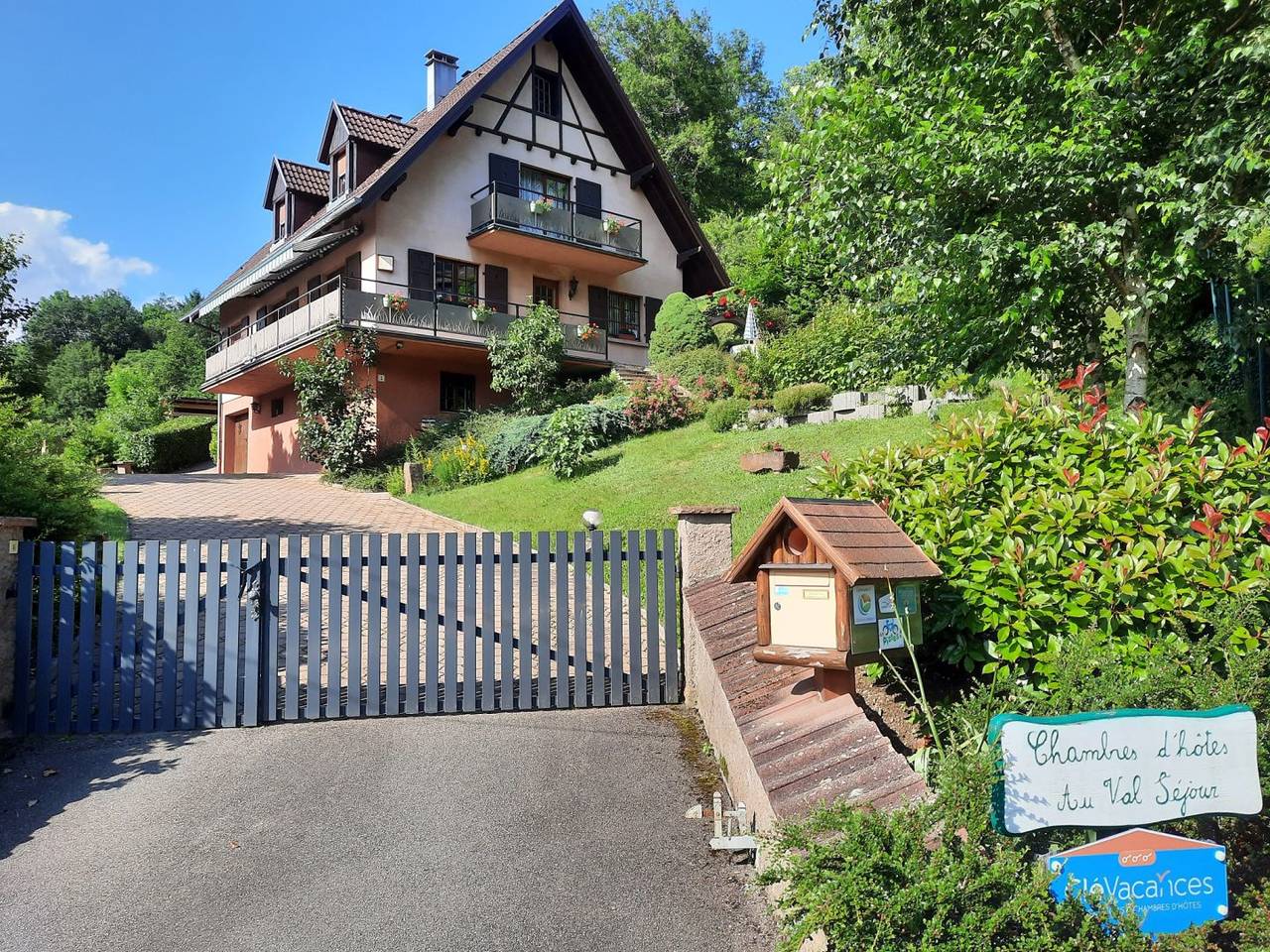 Chambres d'hôtes "Au Val Séjour", Alsace. - Chambre "Marguerites" in Saint-Martin (Bas-Rhin), Région de Sélestat-Erstein