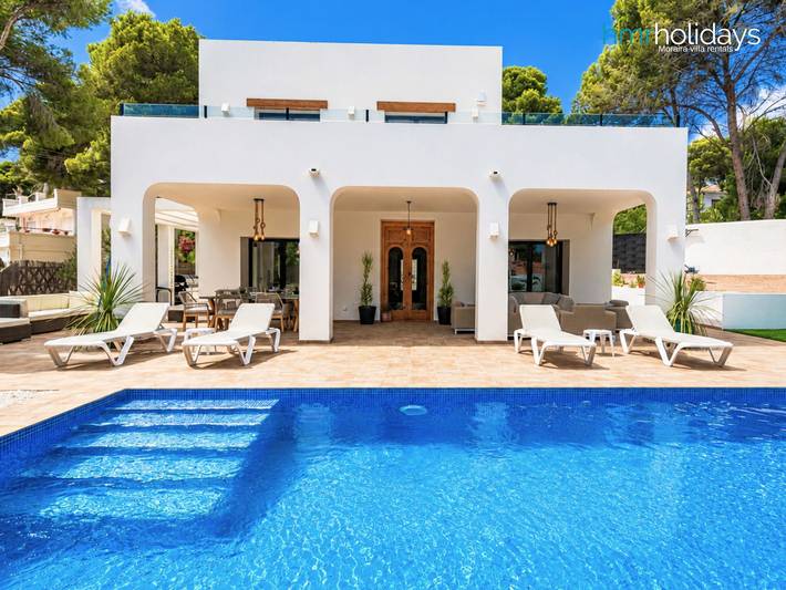Villa für 6 Personen, mit Garten und Balkon in Moraira - 3