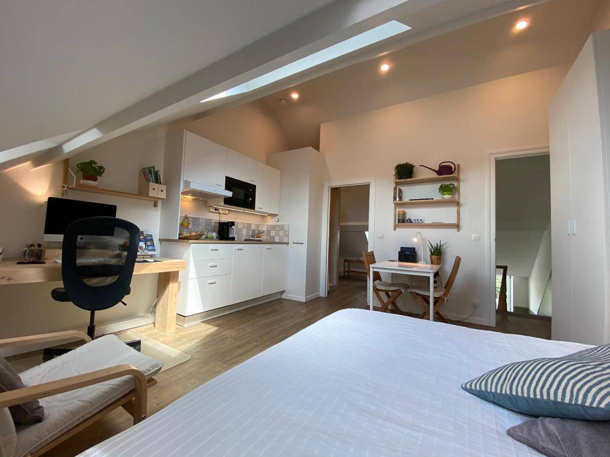 Appartement entier, Deluxe King Studio in Ville d'Ostende, Oostende