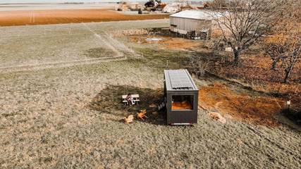 Location de vacances pour 3 personnes, avec jardin dans Cravant (Loiret)