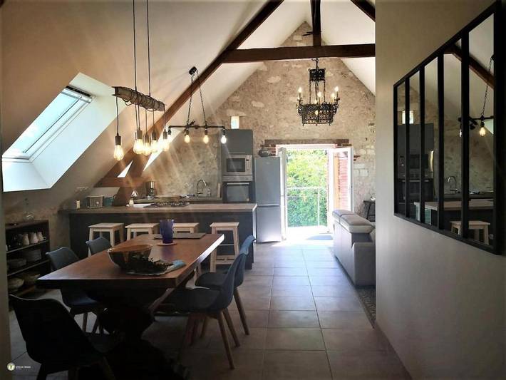 Location de vacances pour 6 personnes, avec terrasse et jardin, animaux acceptés à Tauxigny - 2