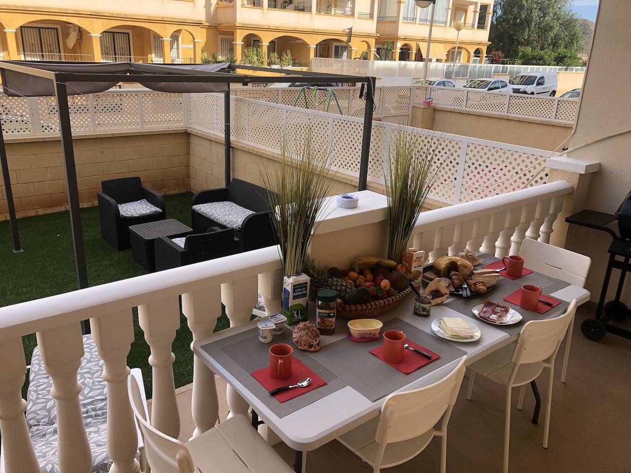Geheel appartement, Vakantieappartement voor 6 personen met uitzicht in Cartagena, Costa Cálida