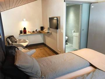 Cottage pour 2 personnes, avec jardin et vue à Chamoson