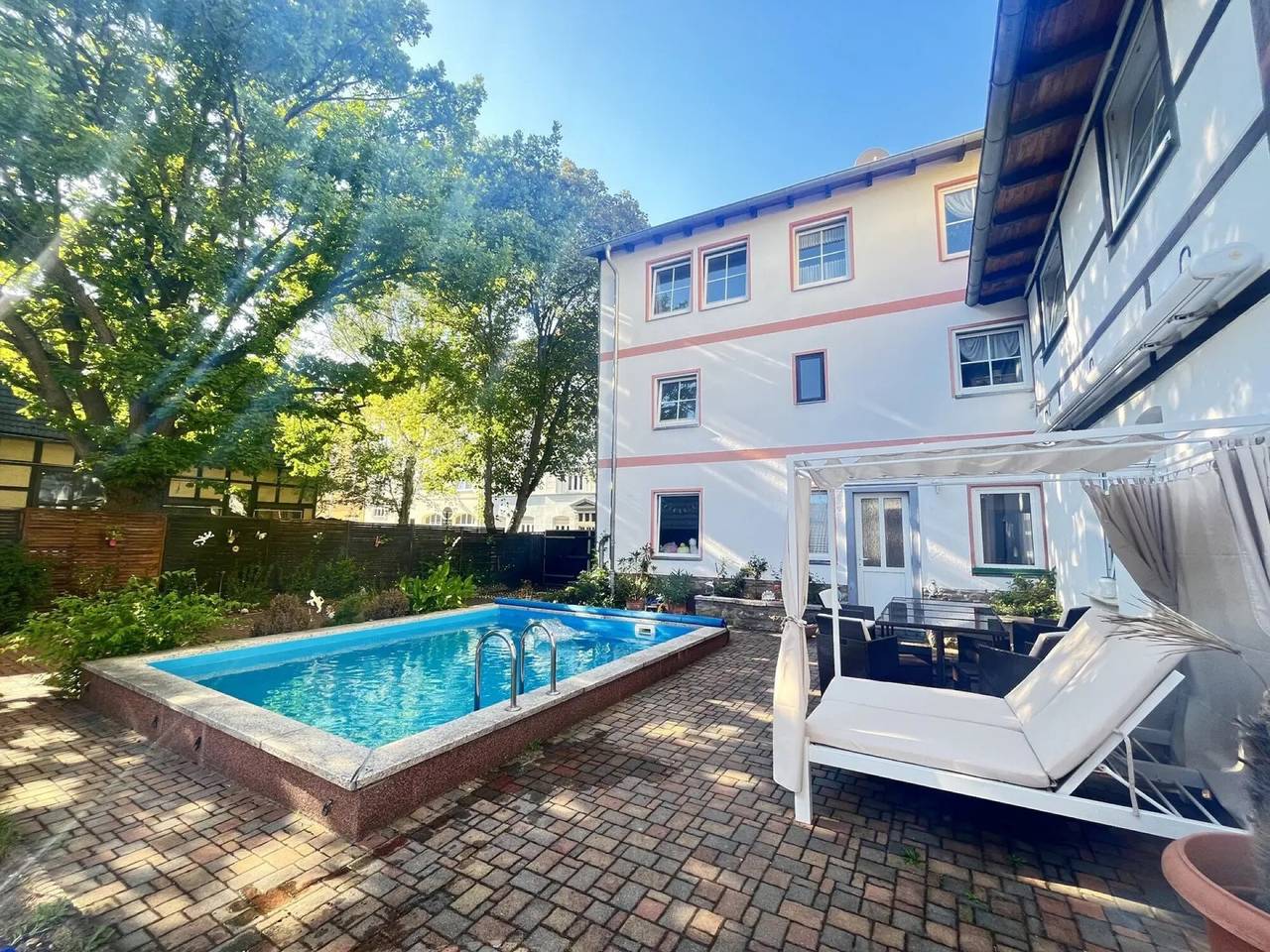 Appartement entier, Appartement 'Ferienwohnung Bernoth' avec piscine partagée, jardin partagé et Wi-Fi in Erfurt, Cœur de la Thuringe