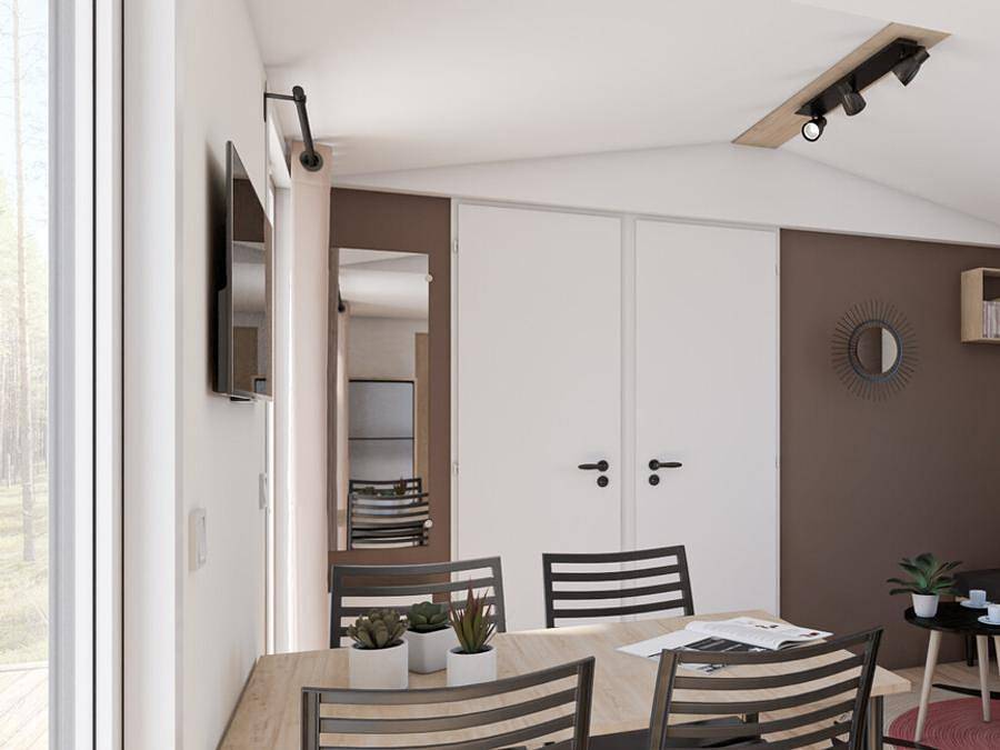 Camping Lloret Blau - Mobilheim 4 personen - Nest 29 in Central Lloret de Mar, Lloret de Mar
