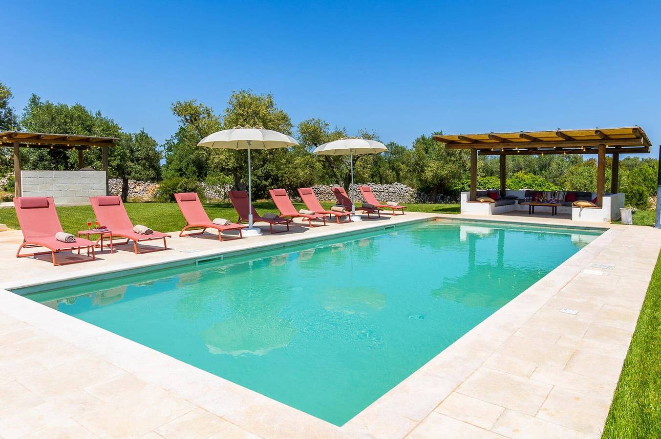 Villa per 8 persone con giardino in Ostuni, Salento