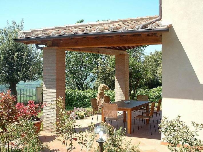 Agriturismo per 6 persone, con giardino e terrazza nonché piscina in Montaione