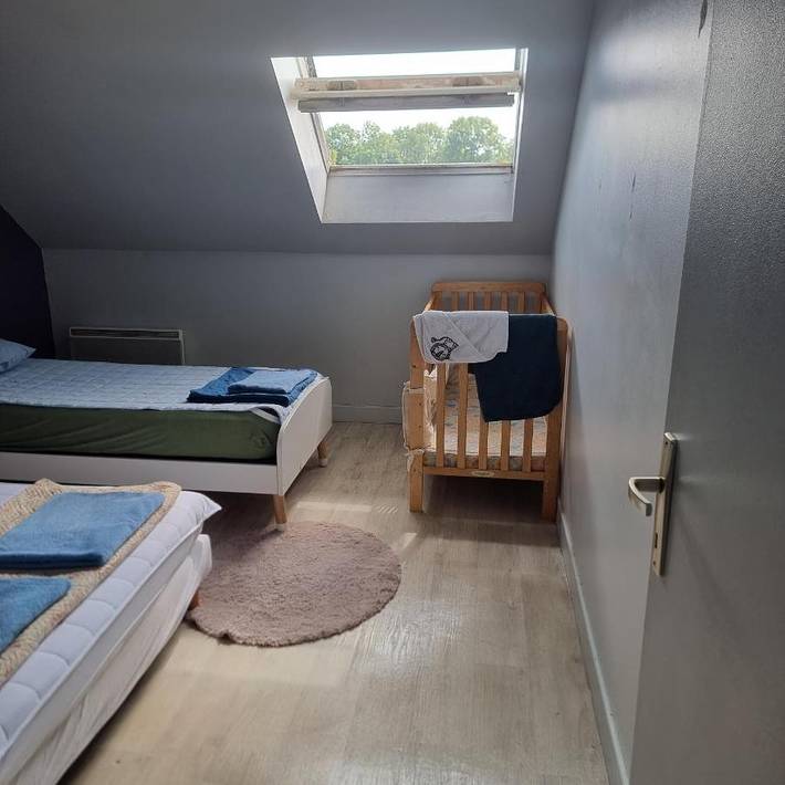 Gîte pour 5 personnes, avec Terrasse et Vue dans Précy-sur-Marne