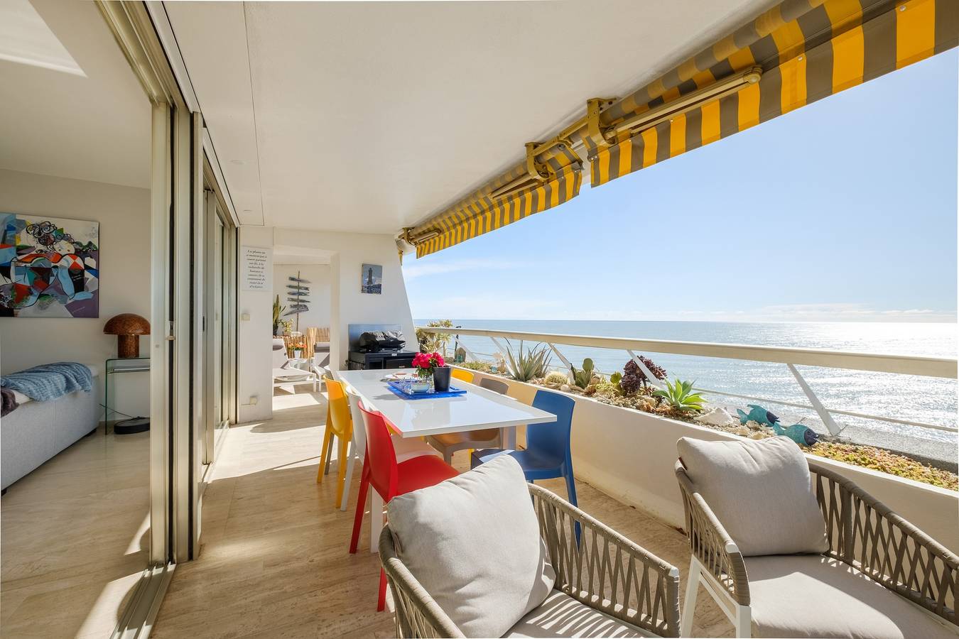 Appartement De Vacances pour 4 Personnes dans Villeneuve-Loubet Plage, Villeneuve-Loubet