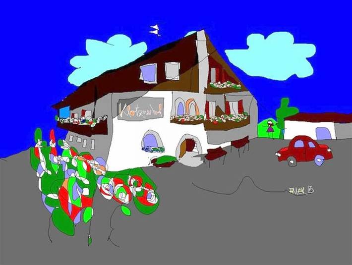 BnB für 2 Personen, mit Balkon und Terrasse sowie Garten und Pool in Schenna