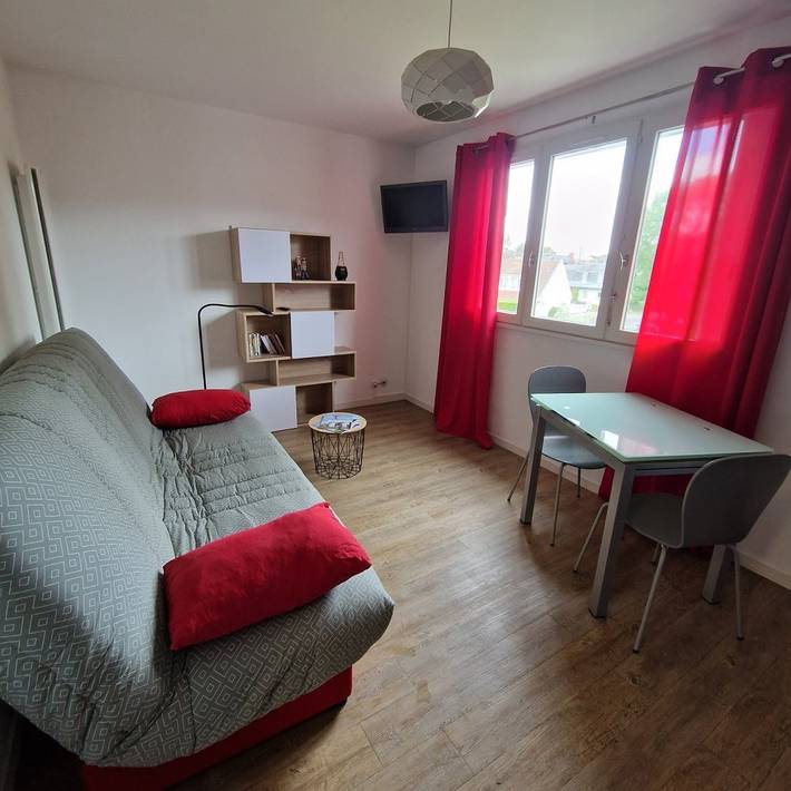 Gîte pour 2 personnes, avec Jardin à Donville-les-Bains