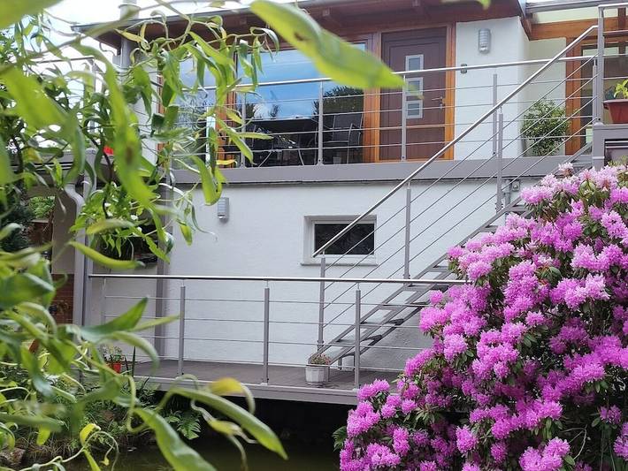 Ferienhaus für 2 Personen, mit Balkon und Garten in Zechlinerhütte