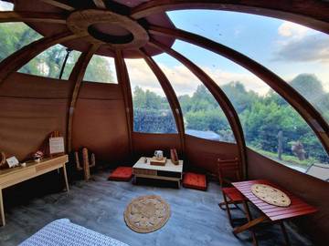 Chambre d’hôte pour 2 personnes, avec terrasse ainsi que jardin et jacuzzi à Sorde-l'Abbaye