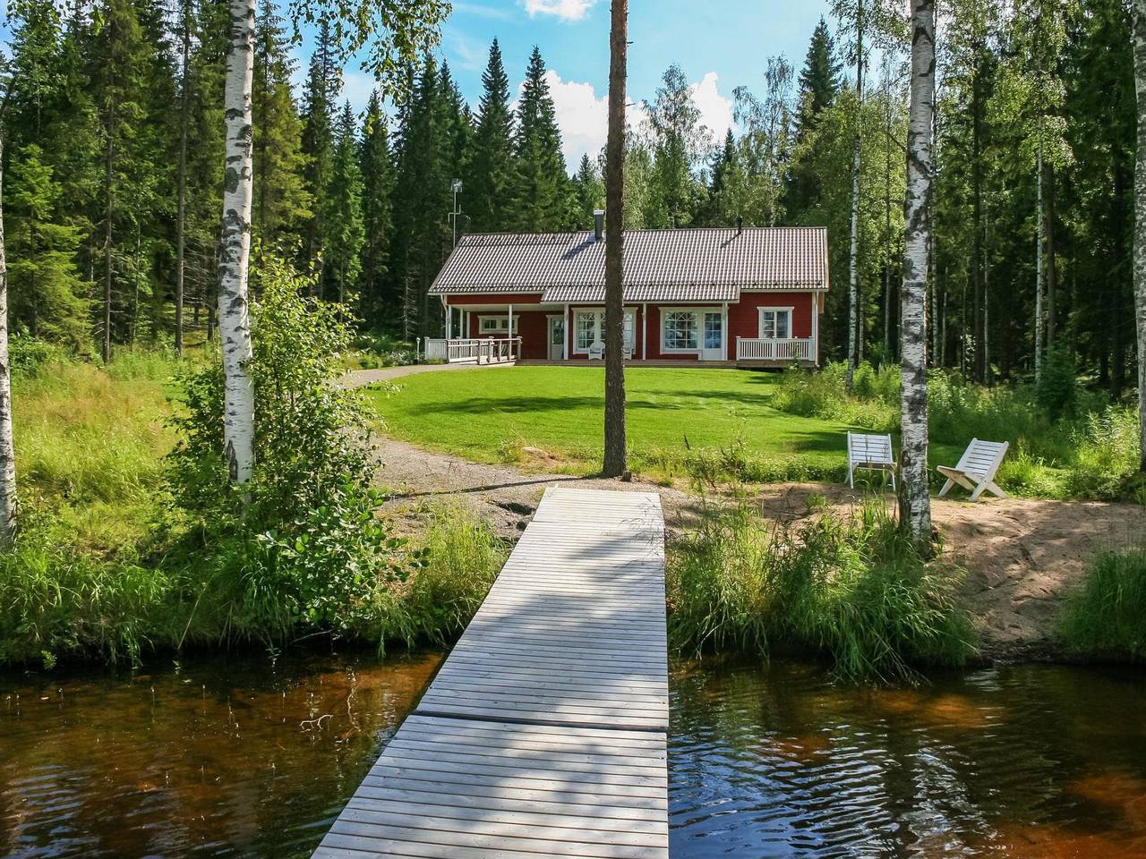Villa kantri in Multia, Westfinnland
