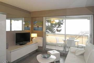 Maison de vacances pour 4 personnes, avec balcon en Gironde