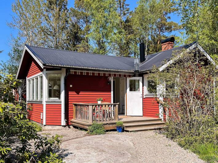 Ferienhaus für 7 Personen, mit Terrasse und Sauna, mit Haustier
