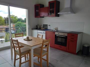Gîte pour 4 personnes, avec terrasse à Saint-Laurent-Médoc