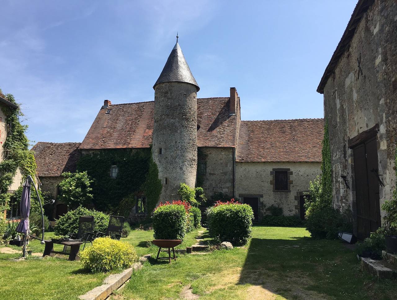 Chateau Mareuil in Brigueil-le-Chantre, Vienne (France)