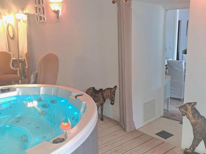 Location de vacances pour 10 personnes, avec jardin ainsi que vue et piscine, animaux acceptés à Sainte-Valière - 2