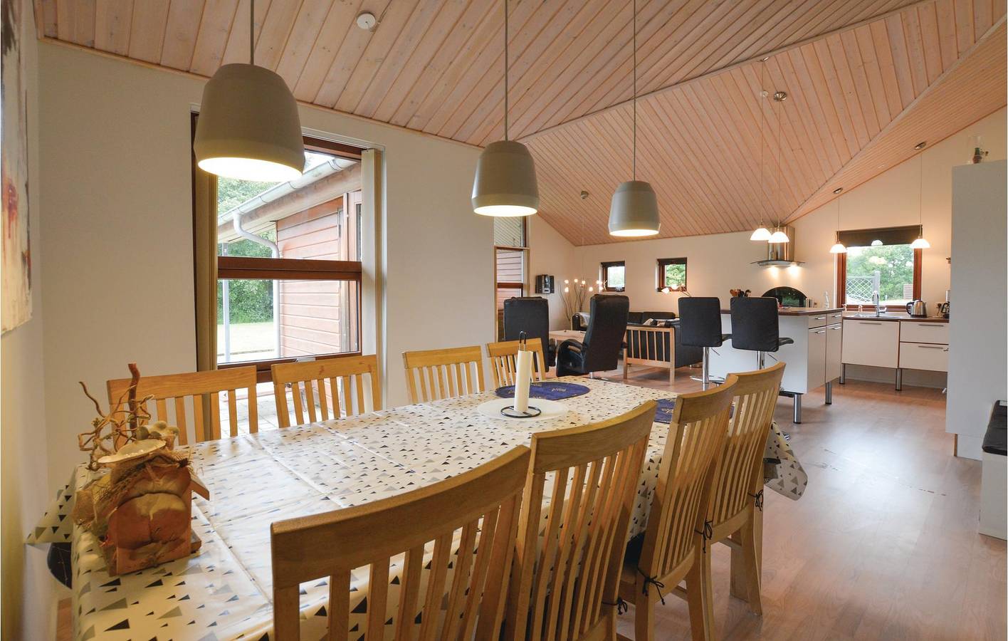 Ferienhaus für 6 Personen mit Terrasse in Ejsingholm, Limfjord in Westjütland