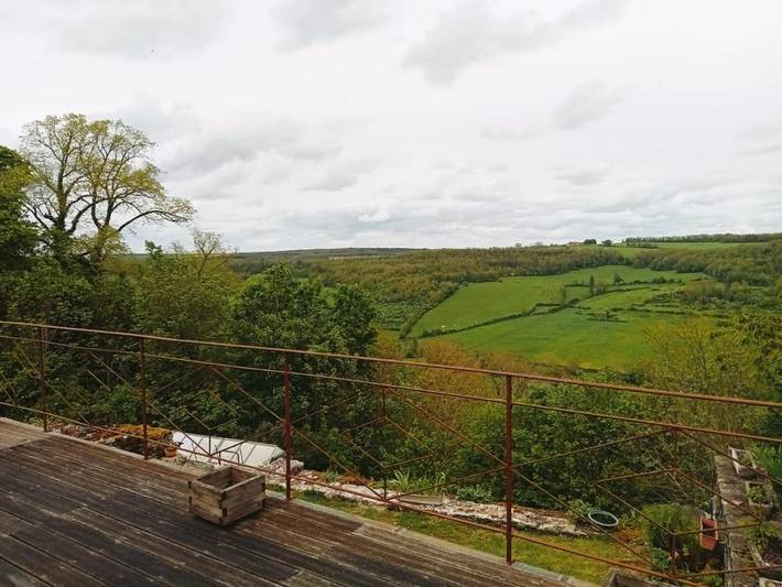 Maison de vacances pour 4 personnes, avec terrasse et vue
