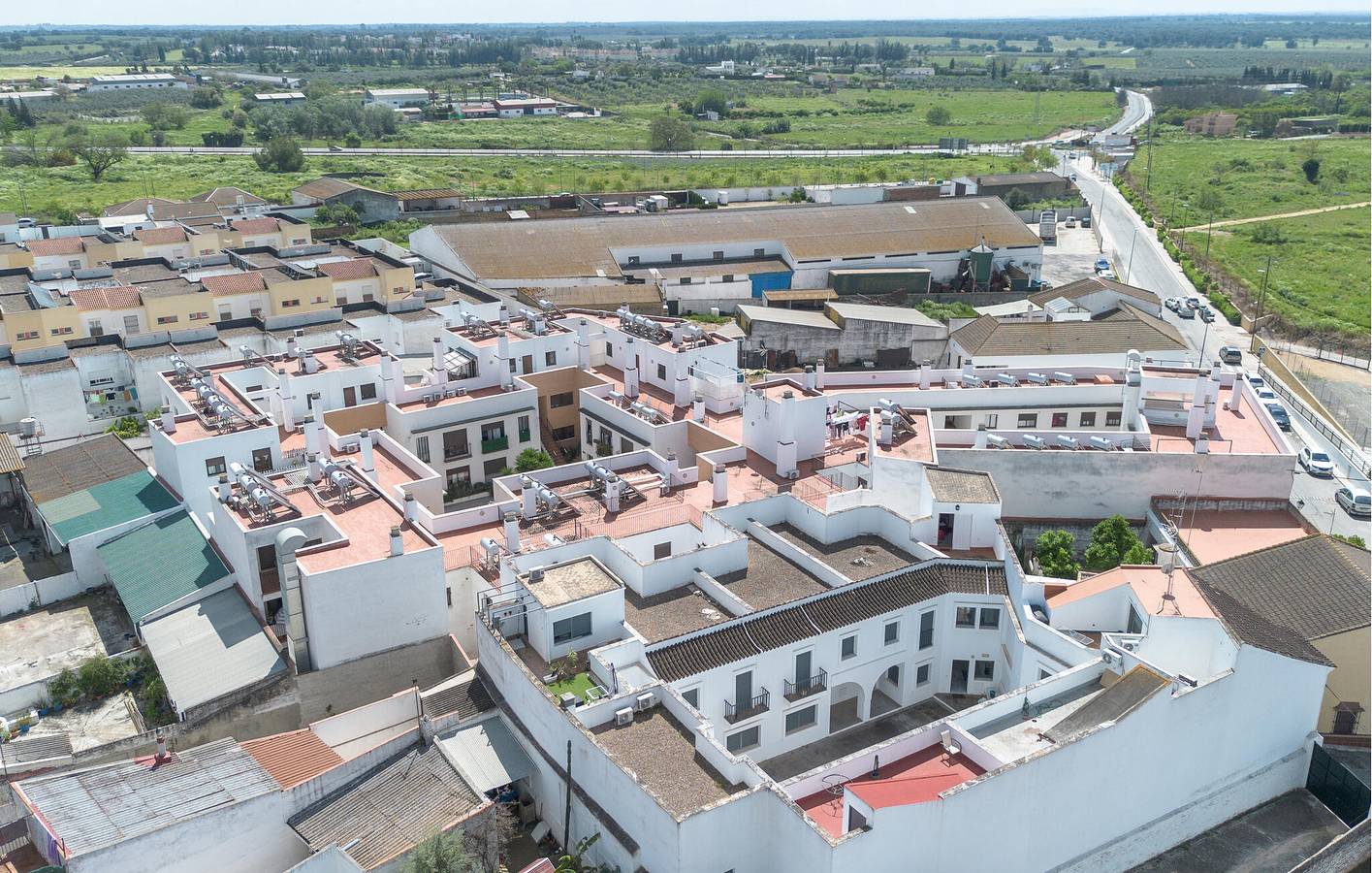 Gemütliches Aznalcázar Apartment mit AC und WiFi - Stadtzentrum 400m in Aznalcázar, Sevilla Provinz