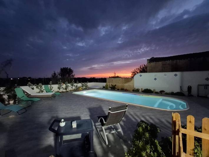 B&b per 2 persone, con Terrazza e Giardino nonché Piscina a Marsala