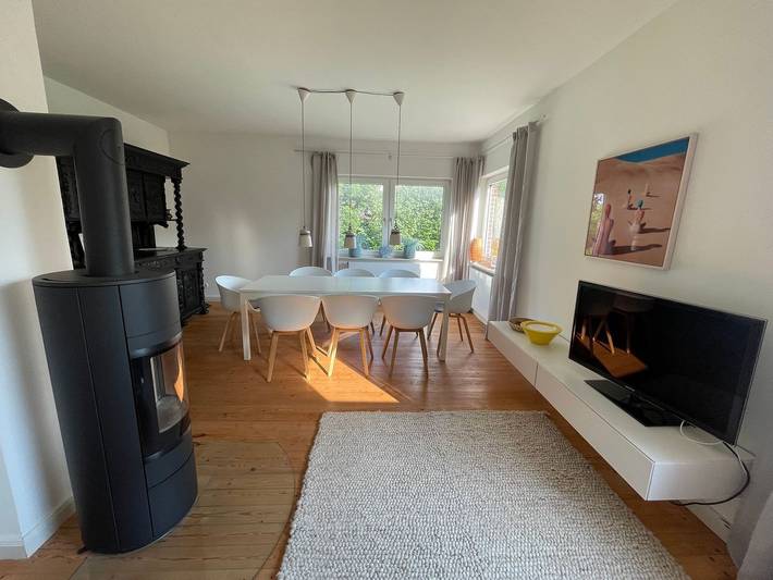 Ferienhaus für 8 Personen, mit Terrasse und Garten sowie Sauna und Ausblick in Wesermarsch - 4