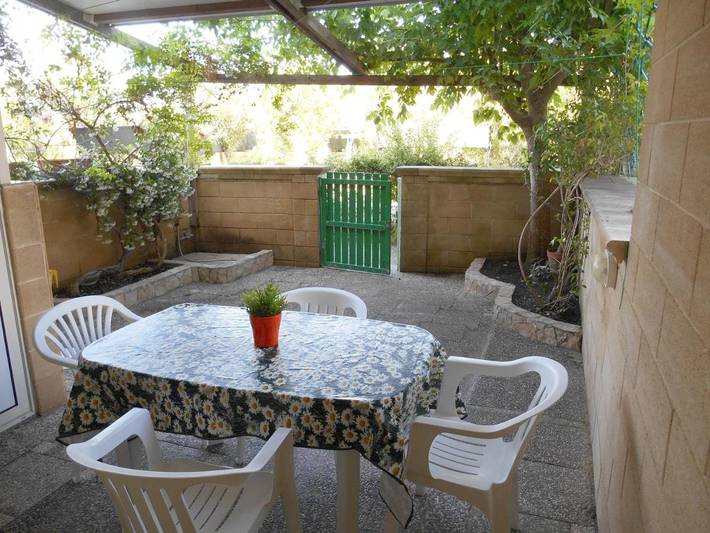 Casa sulla spiaggia per 4 persone, con giardino e terrazza, con animali domestici in Salento