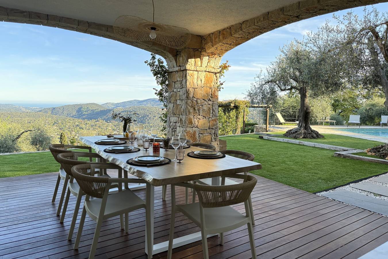 Plen Souleu High Standing Villa, pool,  Jacuzzi, Sauna and Airco By Sunset  in Cabris, Cannes und Umgebung