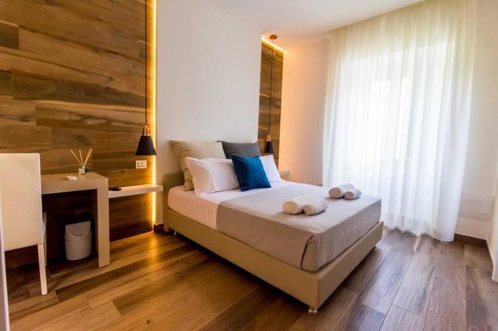 Maison de vacances pour 2 personnes, avec balcon et vue à Tropea