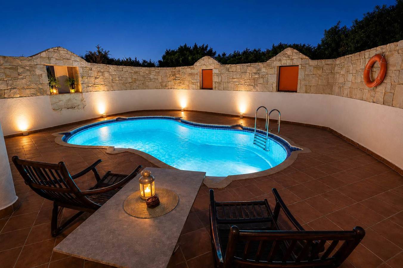 Geheel appartement, Villa Joy Mare - Seaside Escape with Private Pool in Agioi Apostoli, Chania en omgeving
