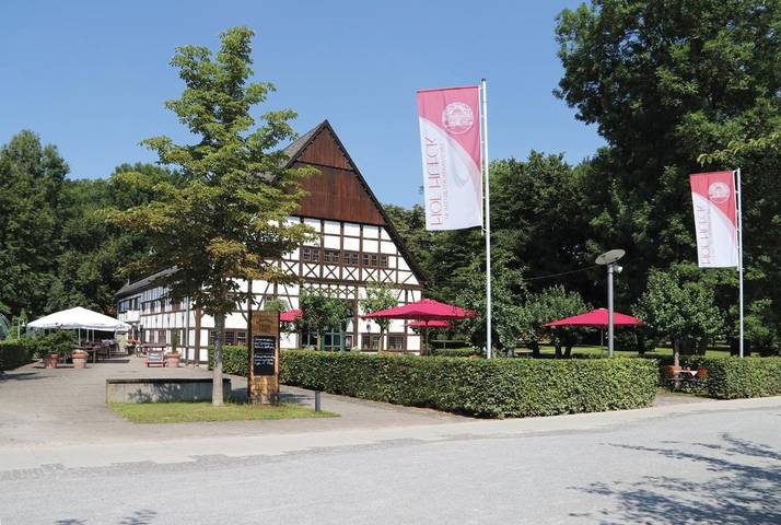 Ferienhaus, mit Terrasse und Garten sowie Ausblick in Bad Sassendorf