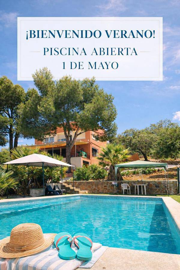Location de vacances pour 10 personnes, avec jardin ainsi que vue et piscine à Navahermosa - 2