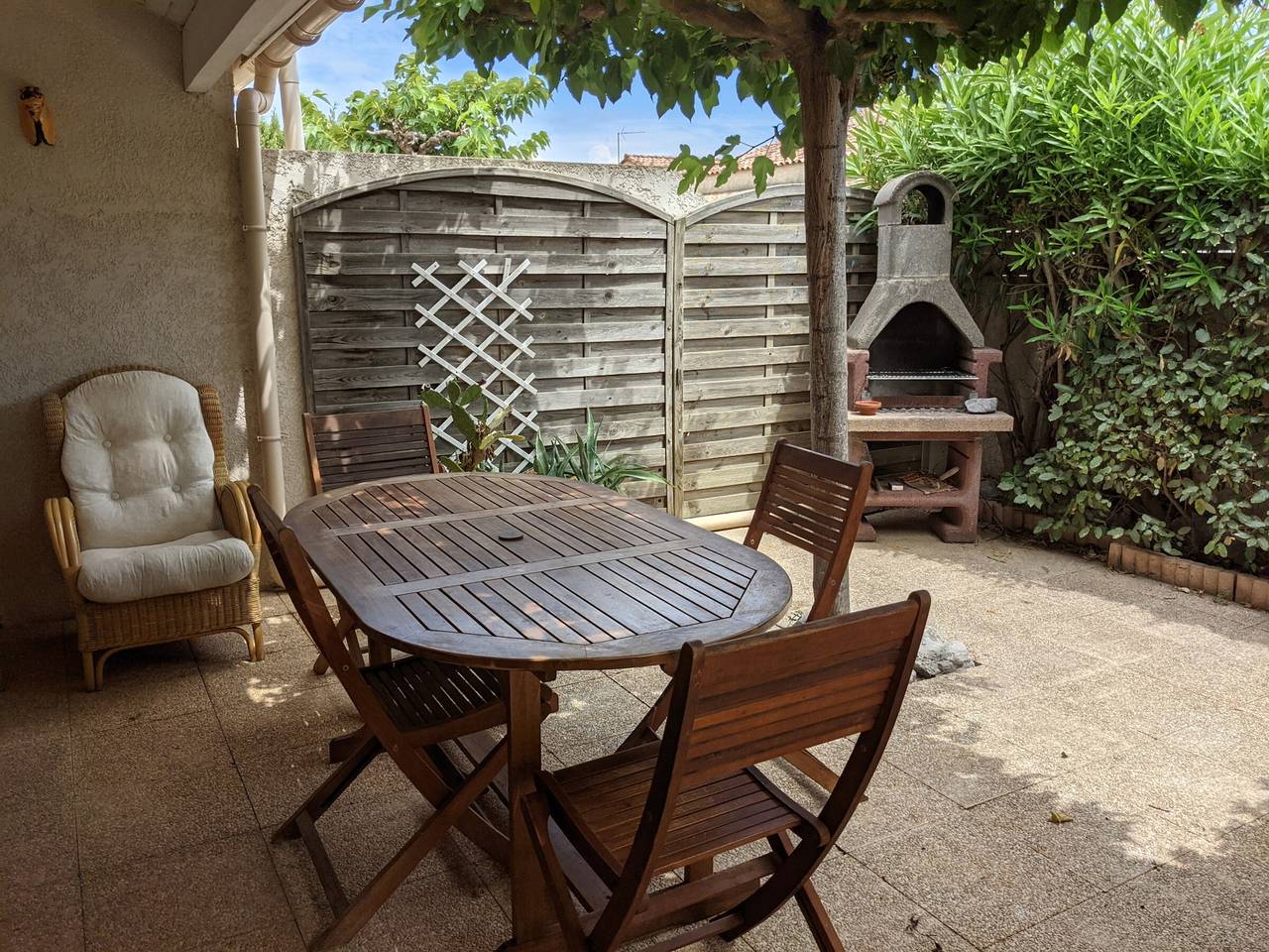 Charmante villa T3 mezzanine climatisée avec jardin, garage, proche plage, idéale pour 6 personnes in Port-la-Nouvelle, Mittelmeerküste (Frankreich)