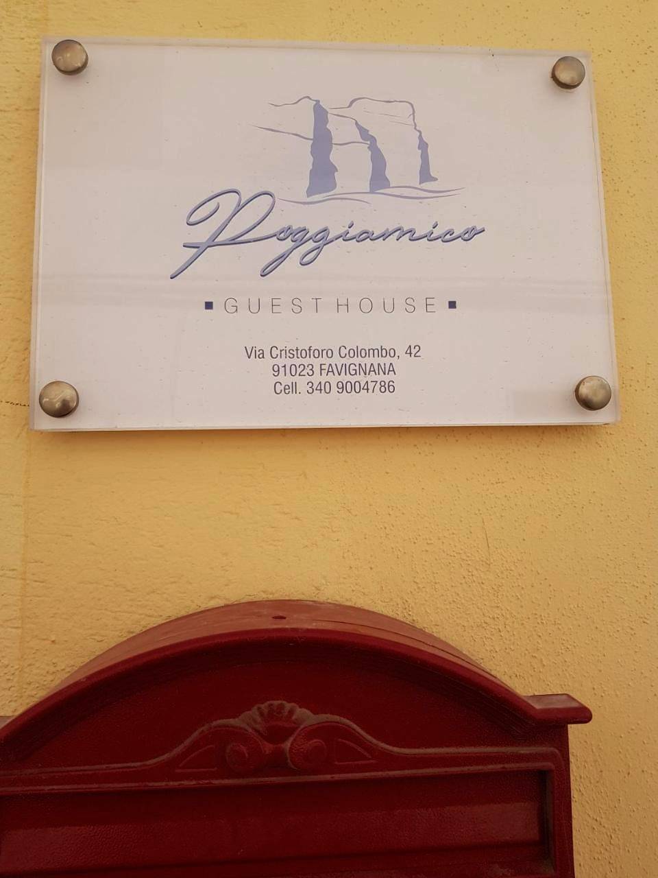 Poggiamico Guest House in Favignana città, Favignana