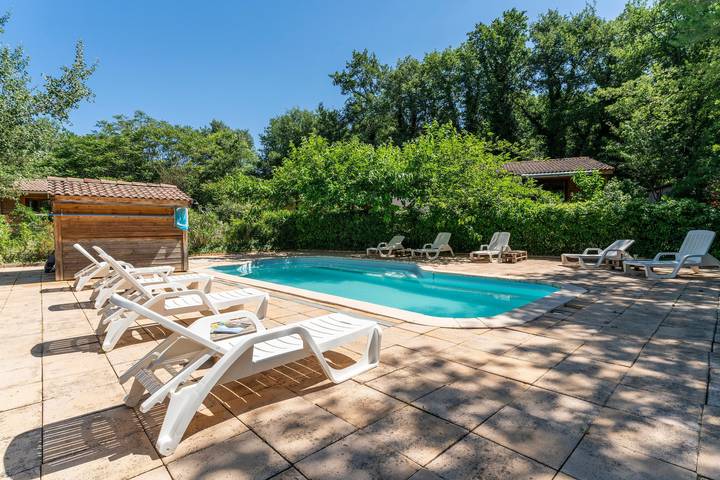 Chalet pour 4 personnes, avec Jardin
