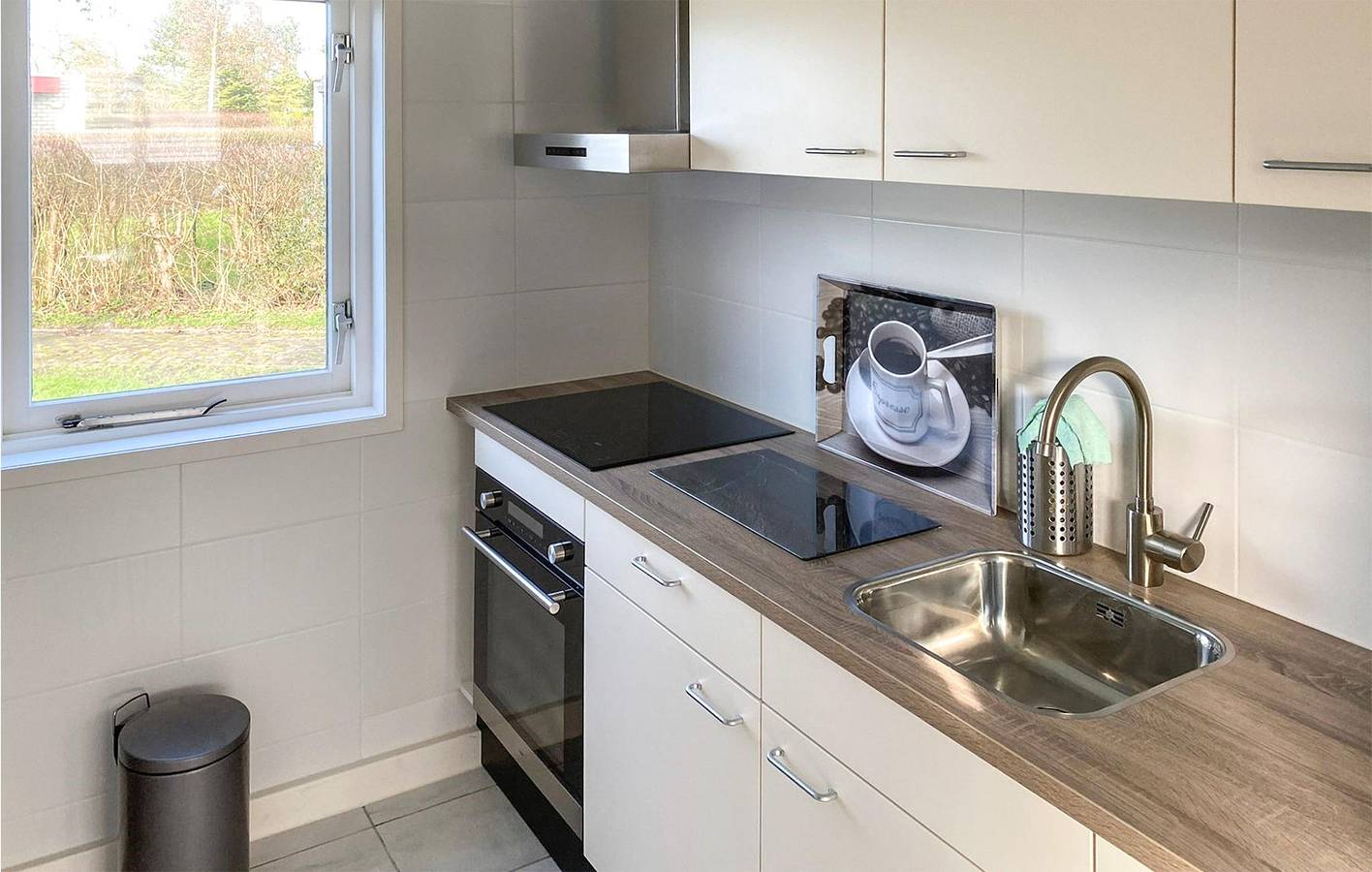 Vakantiehuis voor 5 personen met terras in Nederlandse Noordzeekust