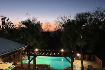 Maison de vacances pour 5 personnes, avec balcon et jardin, animaux acceptés en Guadeloupe