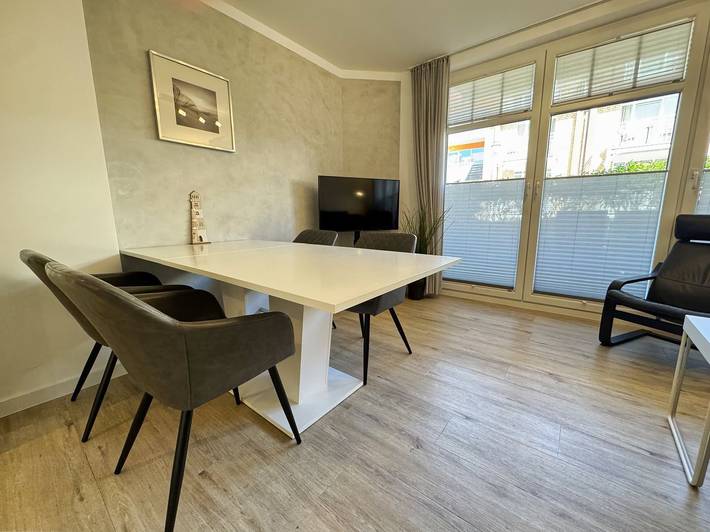 Ganze Wohnung, Schwertmuschel auf Norderney – 65 m² für bis zu 4 Gäste mit Terrasse in Norderney