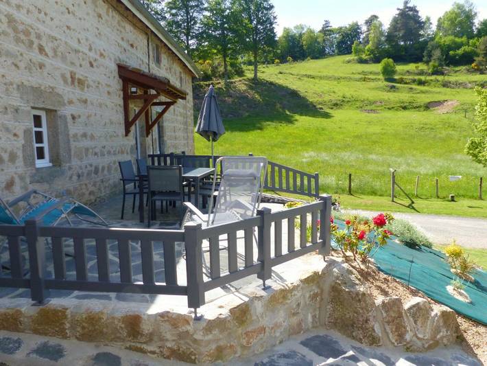 Gîte pour 4 personnes, avec Terrasse