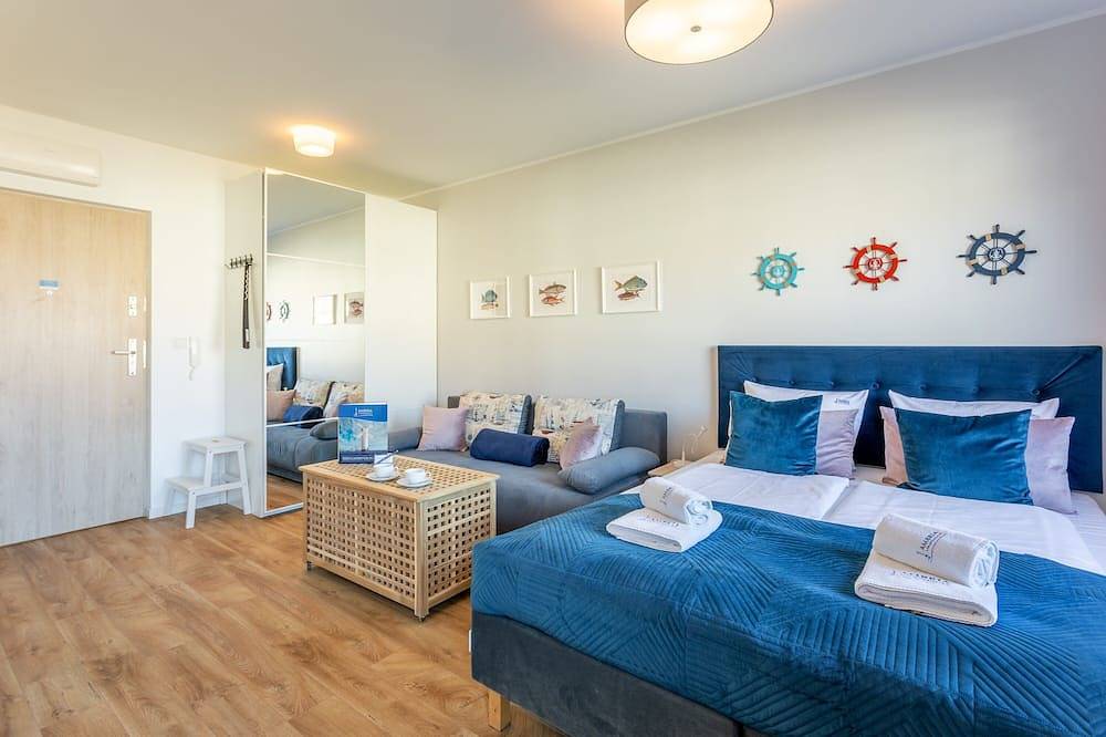 Ganze Wohnung, Vacation apartment by the sea, vacation on the island of Usedom, Apartment Blue Rose Ii in Swinemünde, Stettiner Haff