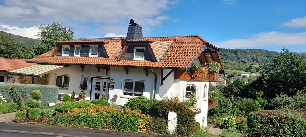 Pension für 4 Personen, mit Balkon und Terrasse sowie Garten und Ausblick in Rhön-Hessen - 3