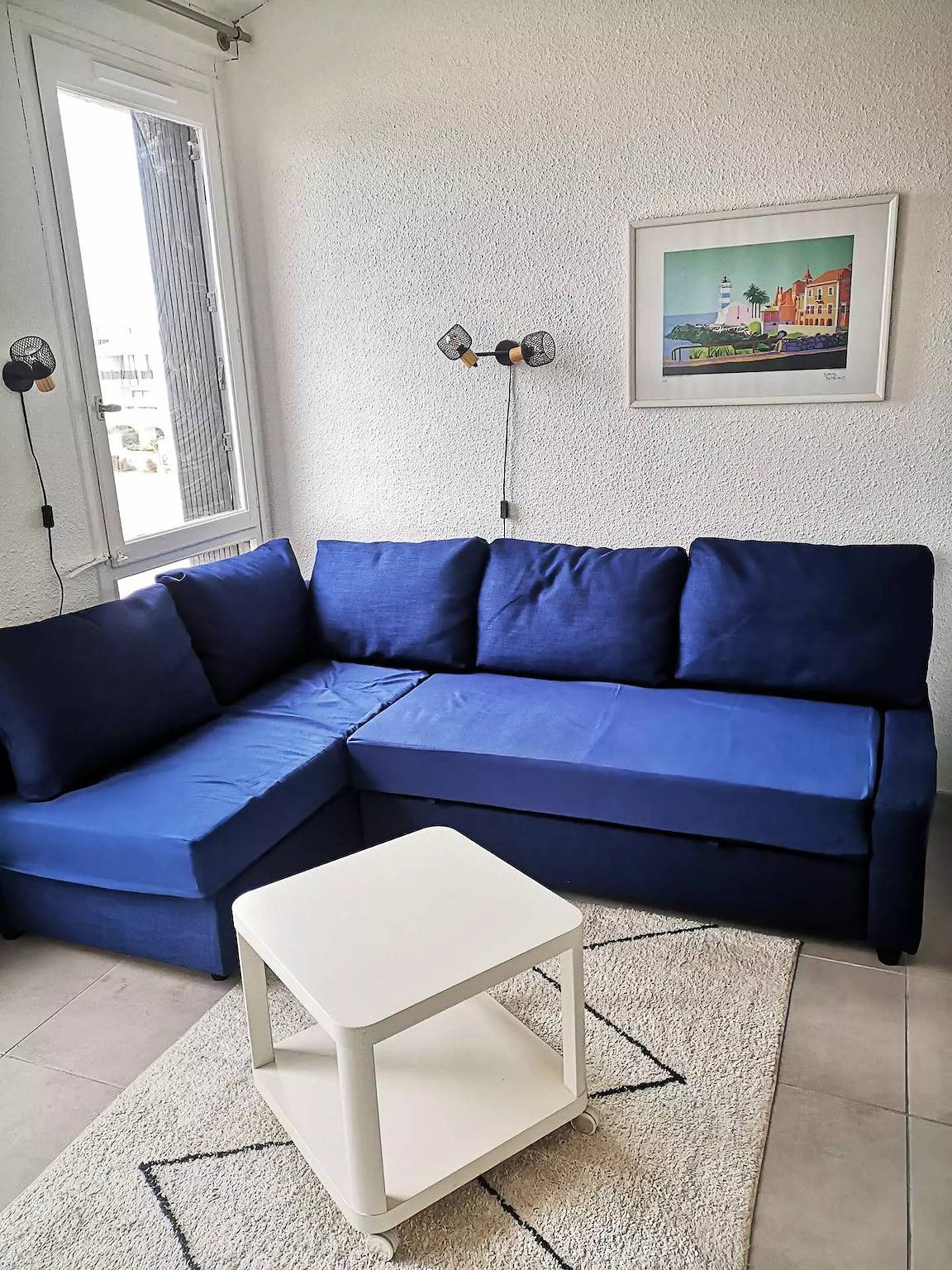 Entire apartment, Apartment 2 rooms + mezzanine on the 2nd floor in Le Barcares - Cap Coudalere in Le Barcarès, Mediterranean Coast (France)